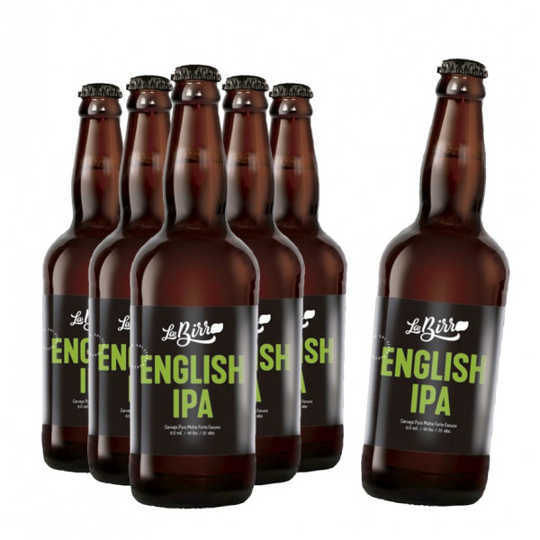 Compre 5 leve 6: Cerveja La Birra English IPA 500ml